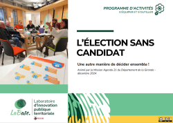 Election sans candidat