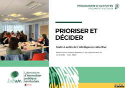 Prioriser et décider
